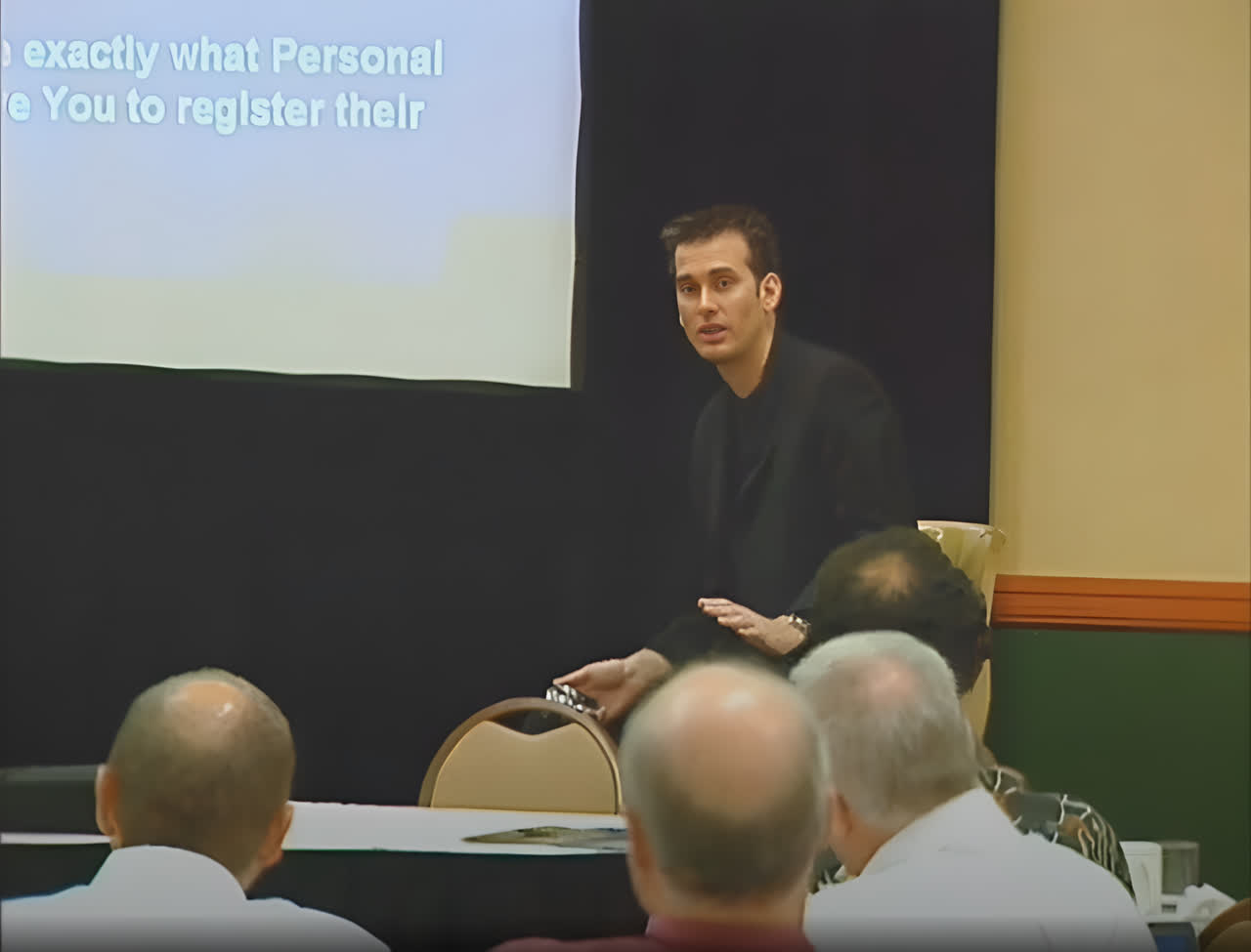 Una lezione con Corey Rudl.